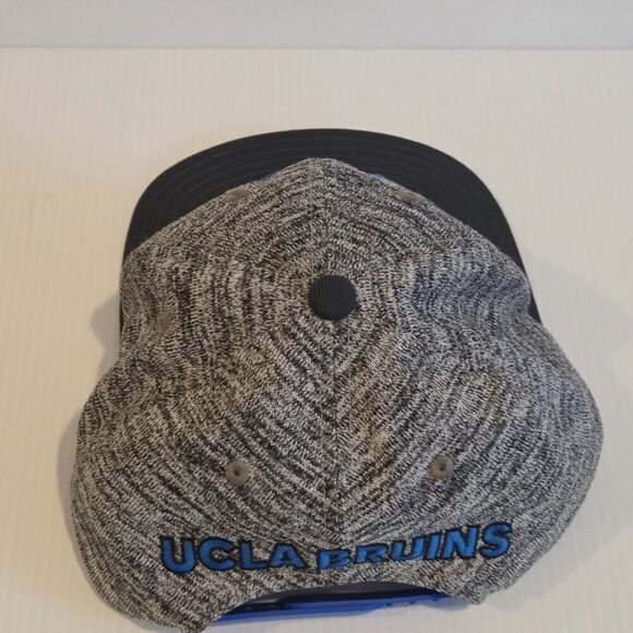 Adidas UCLA Bruins Hat Adult Script Adjustable Snapback Gray Blue Flat Bill - Picture 7 of 12